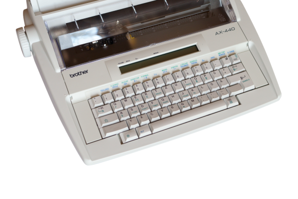 Brother AX-440 elektrische Schreibmaschine Korrekturfunktion + Display (Deutsch)